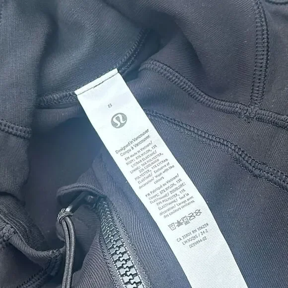 Lululemon jacket Define Jacket Luon Black size 8 NWT influencer - Picture 7 of 8